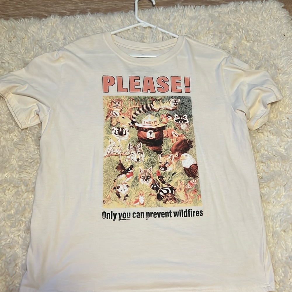 Smoky the bear Wildfire top (from target)